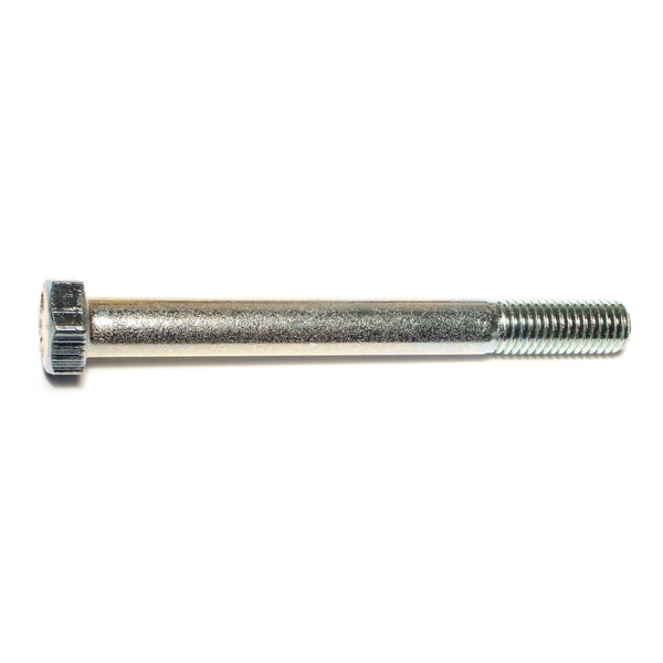 Midwest Fastener Grade 5, 5/8"-11 Hex Head Cap Screw, Zinc Plated Steel, 6 in L, 4 PK 70363 - main